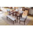 6-Piece Farmhouse Dining Table Set With 4 Upholstered Chairs And Bench, Solid Wood Kitchen Table Set For 6, Modern Wood Furniture For Dining Room, Living Room And Study