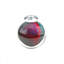 Asti European Art Glass Vase Aqua Ruby-1796955684