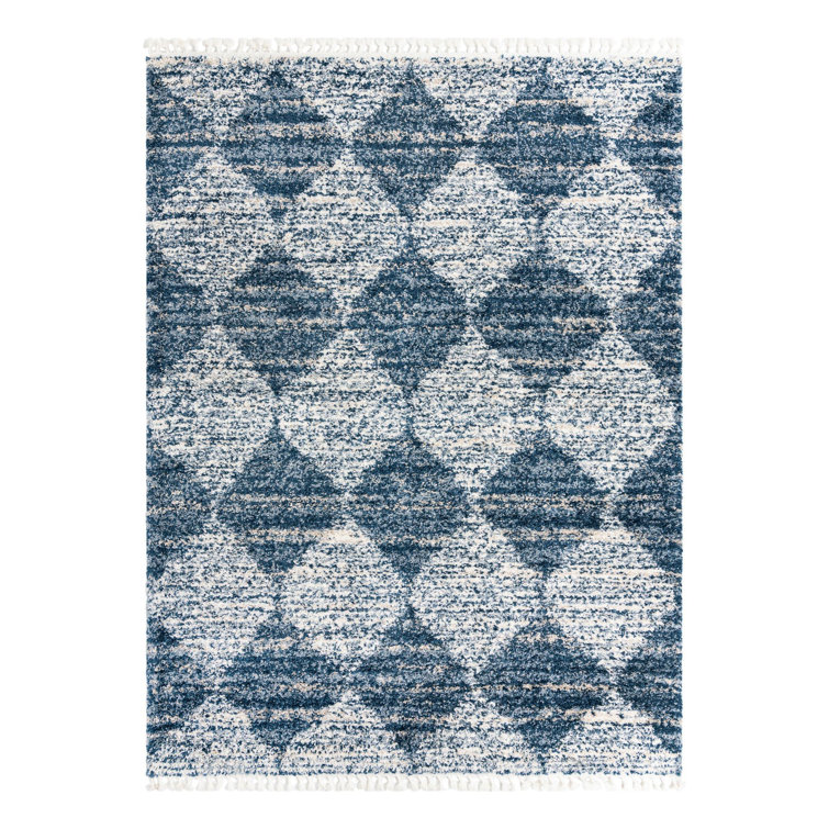 Serenity Shag Geometric Indoor Rug