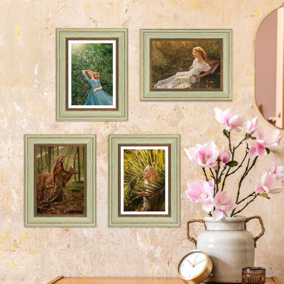 Ensemble de 4 cadres photo 5 x 7