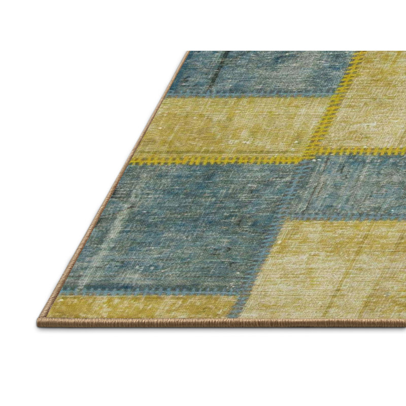 Abstract Indoor Rug, Rectangle 8' x 10'