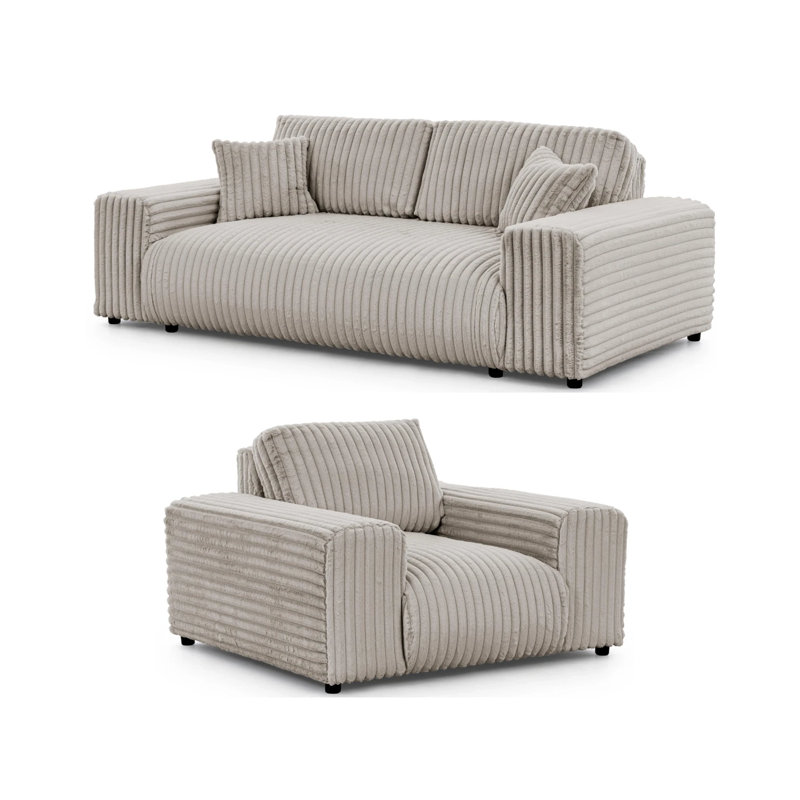 Mollis 2 - Piece Living Room Set, Grey