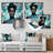 Hamsika Abstract Wall Decor on Metal-469695387