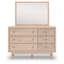 Commode et miroir Shapella