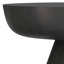Goodlow 30"W Cast Aluminum Contemporary Round Coffee Table with Pedestal Base, Fully Assembled