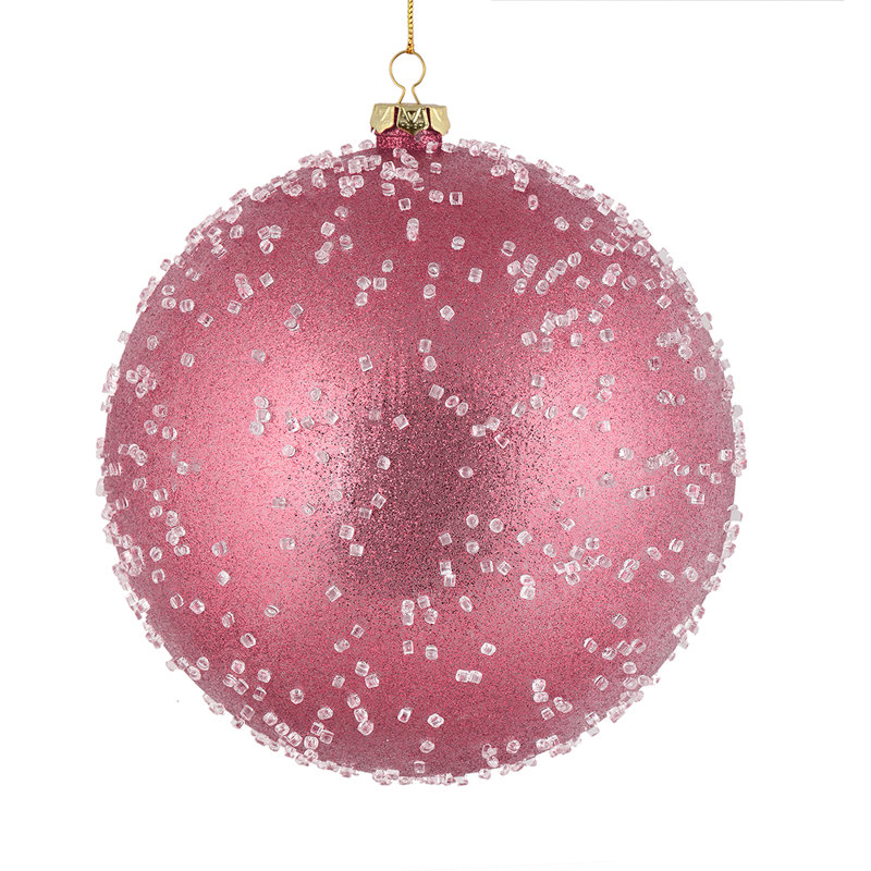 Ornement en forme de boule de glace, Mauve