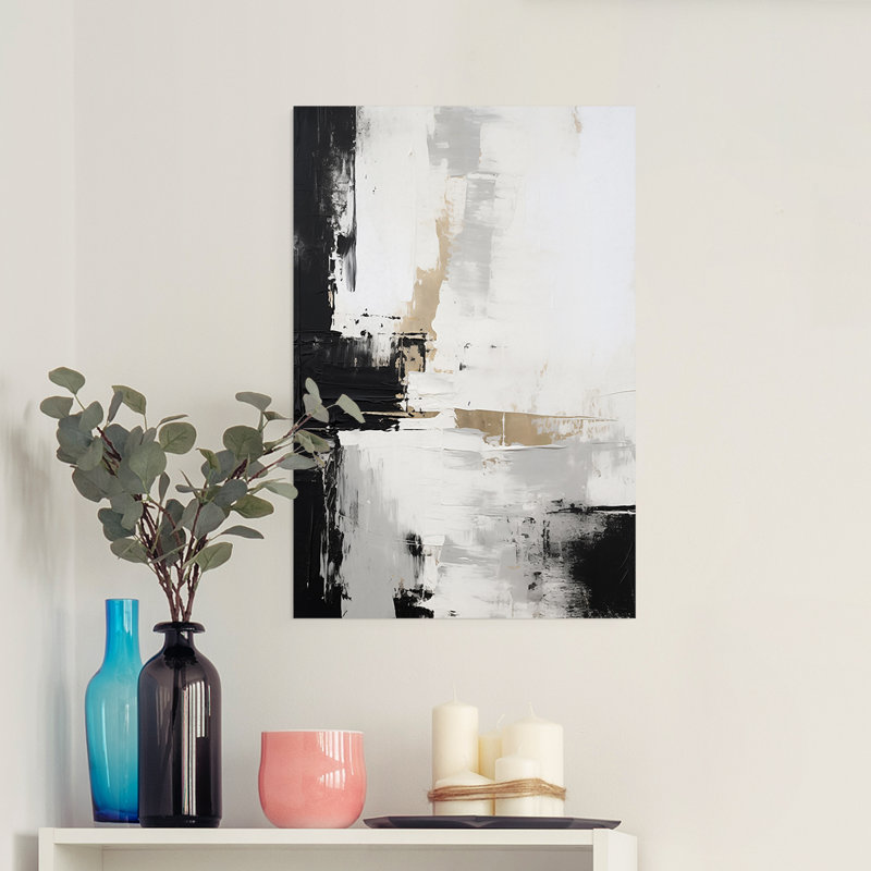 Série ABSTRACT Dxxxi - impression sur toile seulement - non encadrée, H 36 po x l 24 po