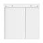 Armoire de rangement murale à miroir 30 po avec tablette réglable-979255524