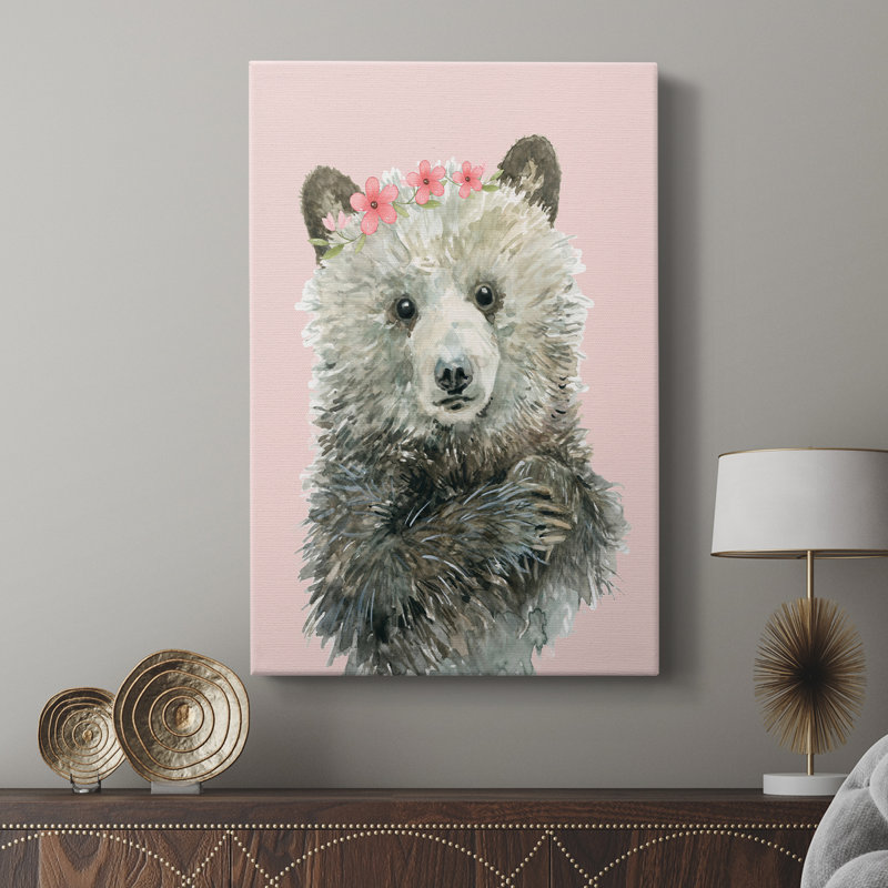 Petit ourson habillé - galerie Cavas sur mesure, H 27 po x l 18 po