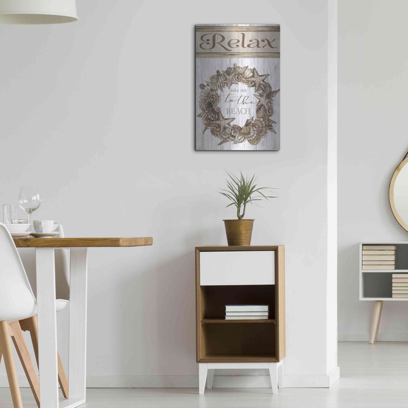 «Relax Shell Wreath» par Cindy Jacobs, H 24 po x l 16 po