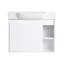 Meuble-lavabo mural avec lavabo en céramique blanche-1333522087