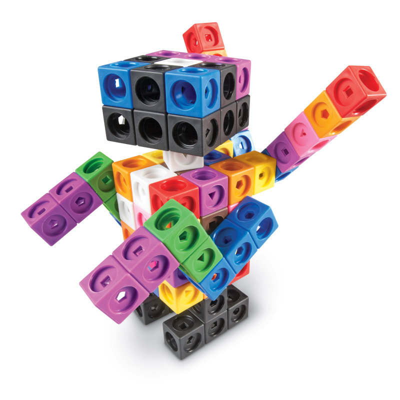 Mathlink Cube Big Builders Learning Resources