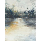 Gloomy River Painting by Sara Brown