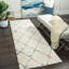Tapis géométrique blanc cassé Lola-1688803481