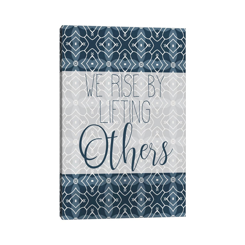 We Rise by Kimberly Allen - Print on Canvas, 30.48cm H x 20.32cm W x 1.91cm D, Wrapped Canvas