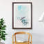 Jumping Dolphin Watercolour - Single Picture Frame Painting on MDF-57078331-57078333