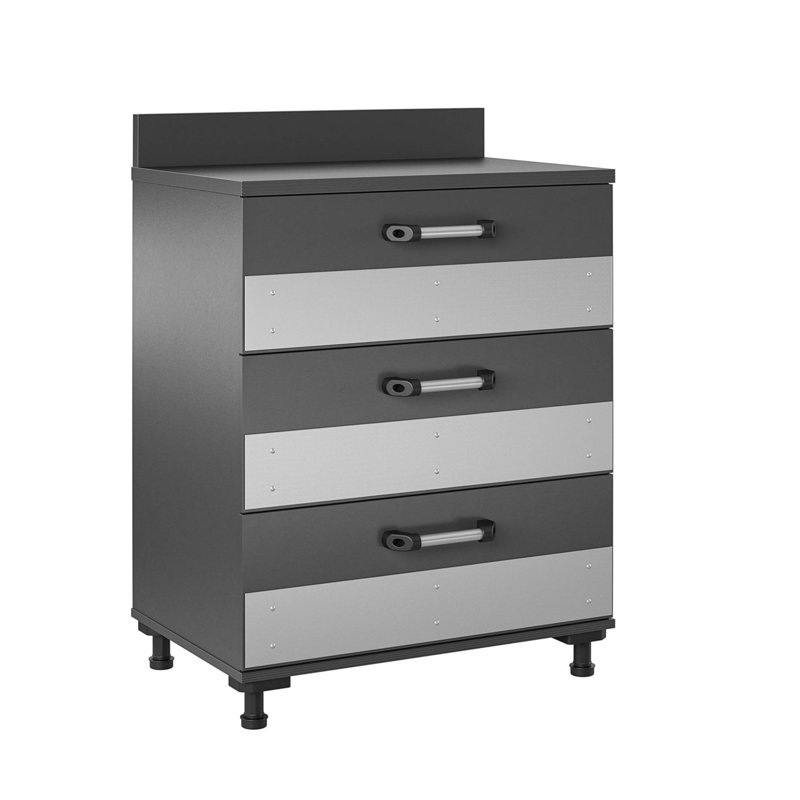 Armoire de rangement 3 tiroirs Boss