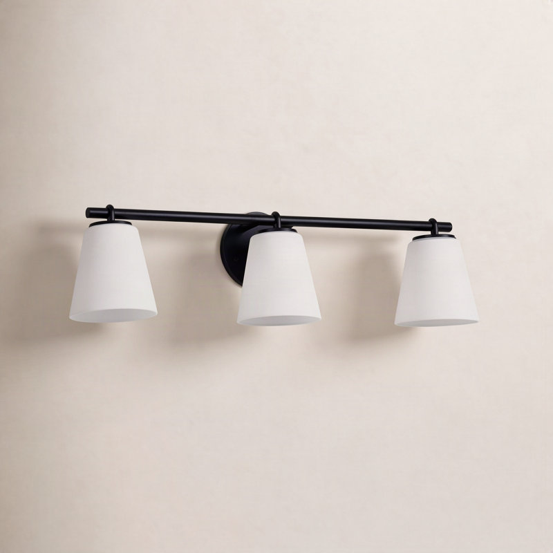 Kenn 3 - Light Dimmable Vanity Light, Matte Black