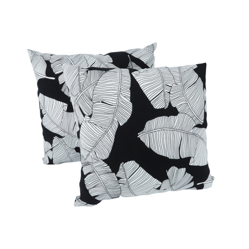 2 Pack Bricks Outdoor Throw Pillows