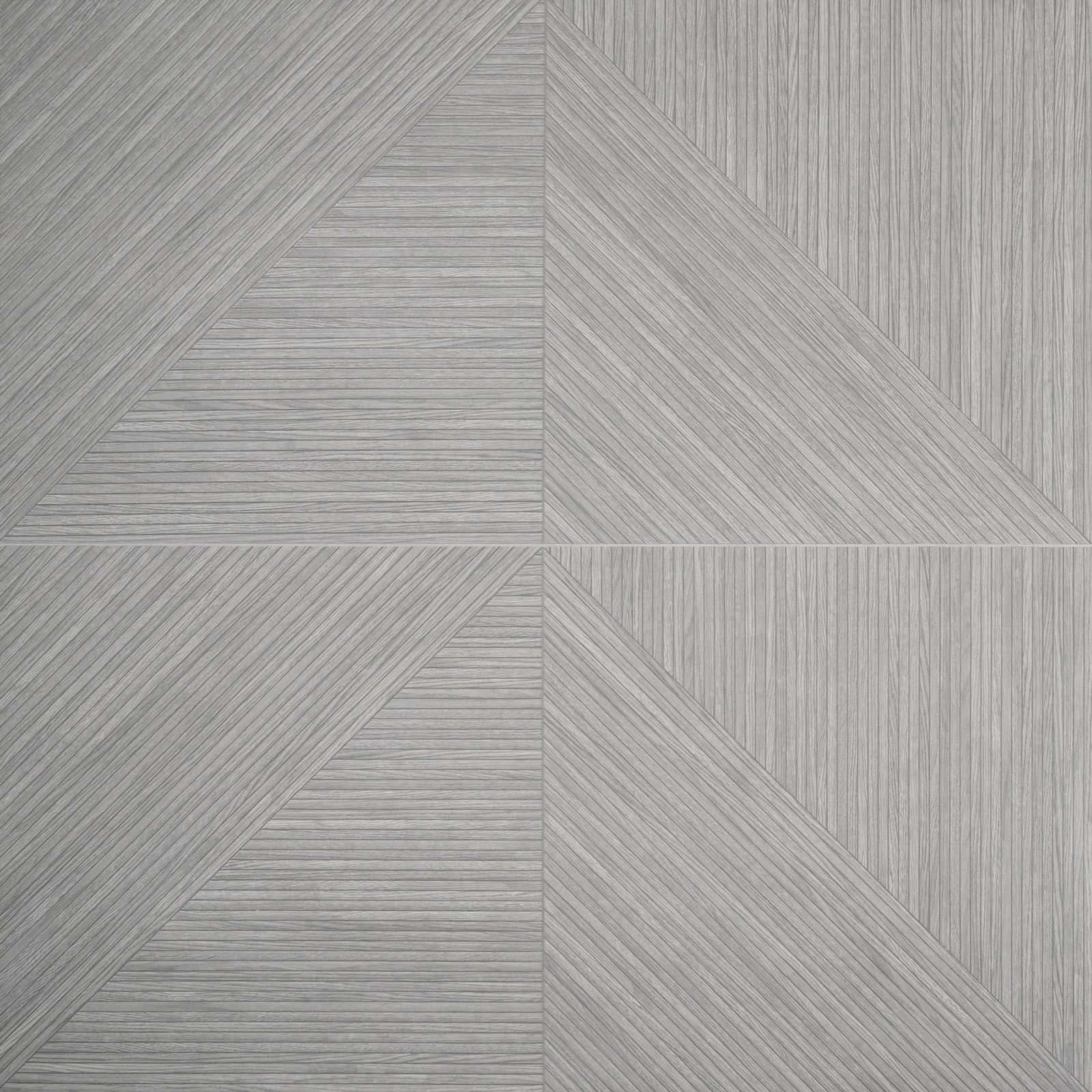 Alinea 24" x 47" Porcelain Wood Look Wall Tile, Gray