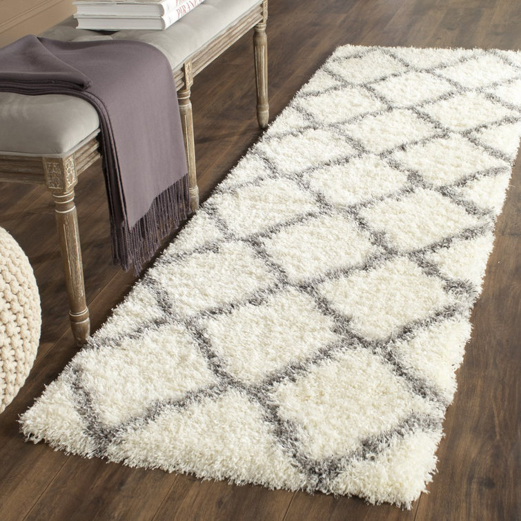 Bertl Shag Performance Geometric Rug