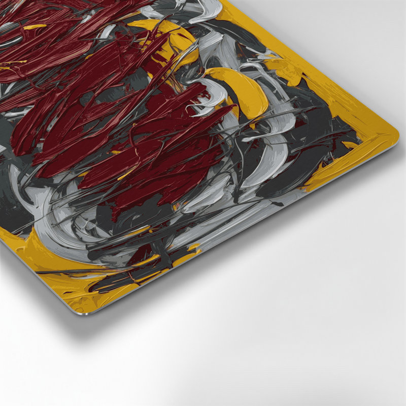 Art mural en métal Neo Expressionism 15, H 288 po x l 432 po x P 0,05 po