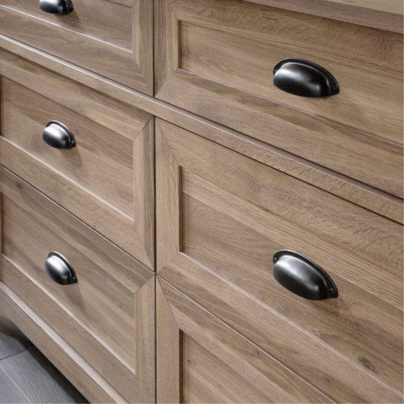 Commode 6 tiroirs - Armoire de rangement spacieuse pour la chambre à coucher / salon