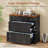 4 Drawers File Cabinet, 33" Farmhouse Filing Cabinets For Home Office-271445844