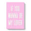 My Lover - Wrapped Canvas Print-61878138