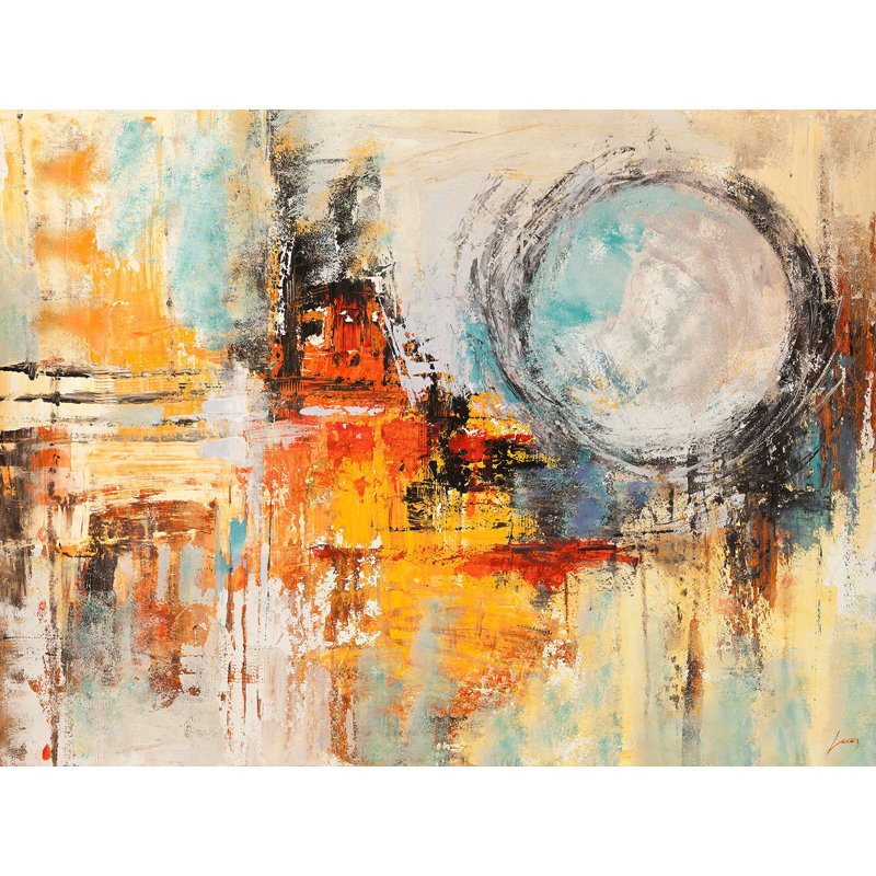 Morning Reflections by Lucas - Wrapped Canvas Painting, 70cm H x 100cm W