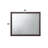 Madison Espresso Finish Mirror