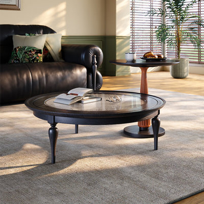 Table basse style rétro français