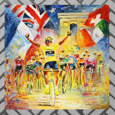 MIKI DE GOODABOOM Traditional People Wall Decor on Ceramic