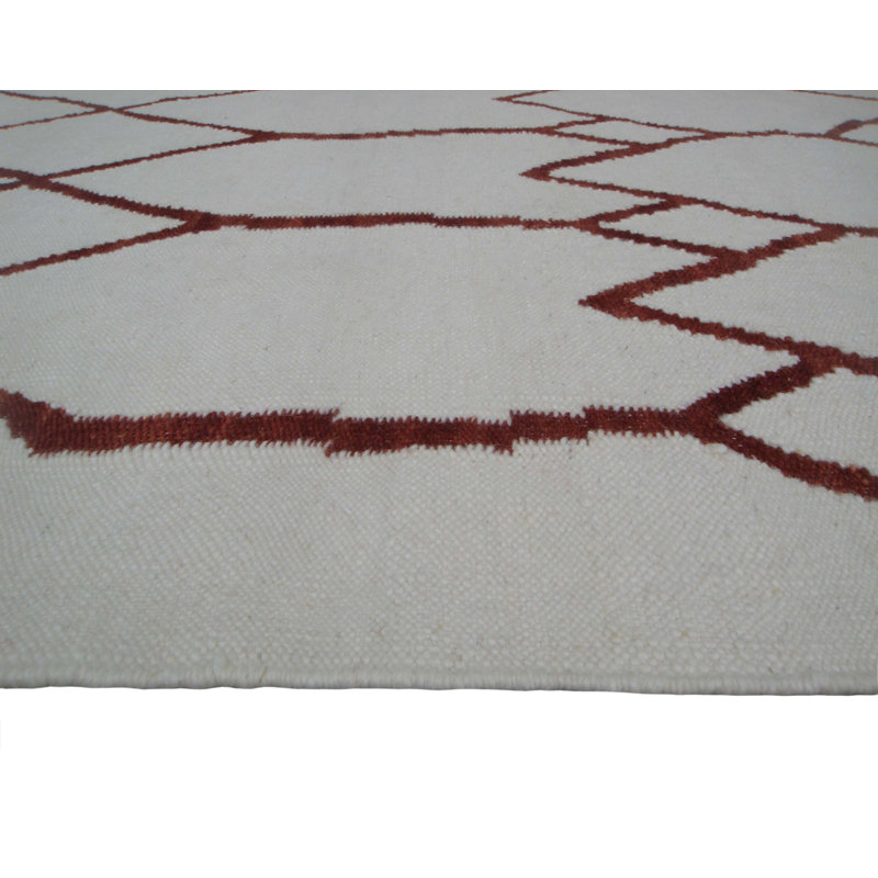 Trumbull Geometric Hand Woven Area Rug, Rectangle 200 x 290cm