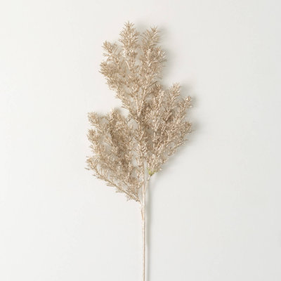 34" Artificial Champagne Gold Pine Christmas Spray