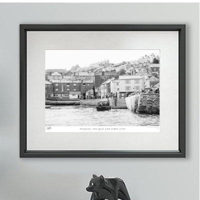 Polruan, The Quay And Ferry C1955 - Single Picture Frame Print
