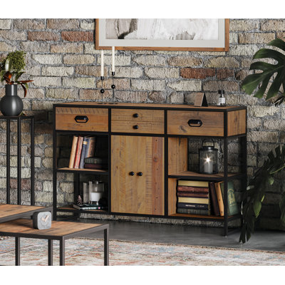 Myril 120cm Solid Wood Console Table