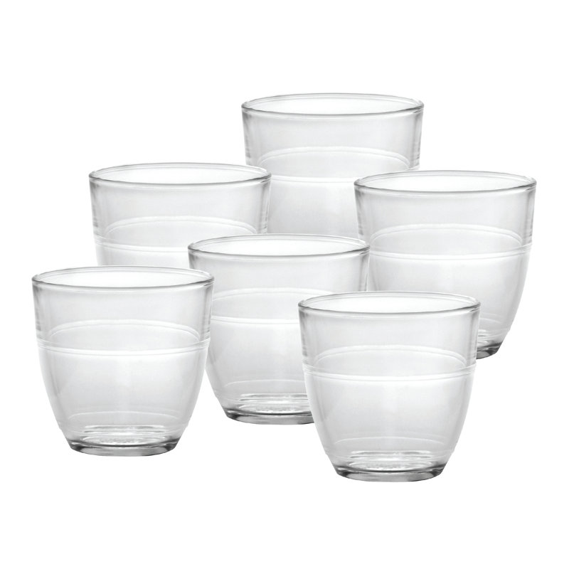 Duralex Gigogne Drinking Glass, 7 oz