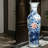 55.12"Jingdezhen ceramic hand-painted blue and white decorative vase and figurine-851645654