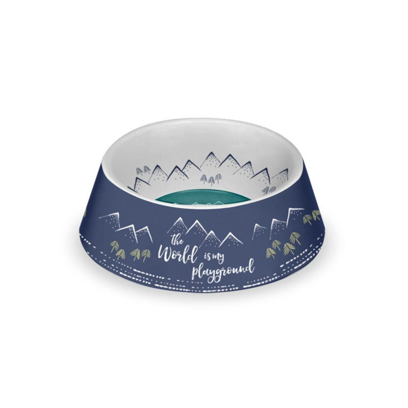 Playground Anti-Skid Pet Bowl, Medium (3 cups / 24 fluid oz), 2.5"