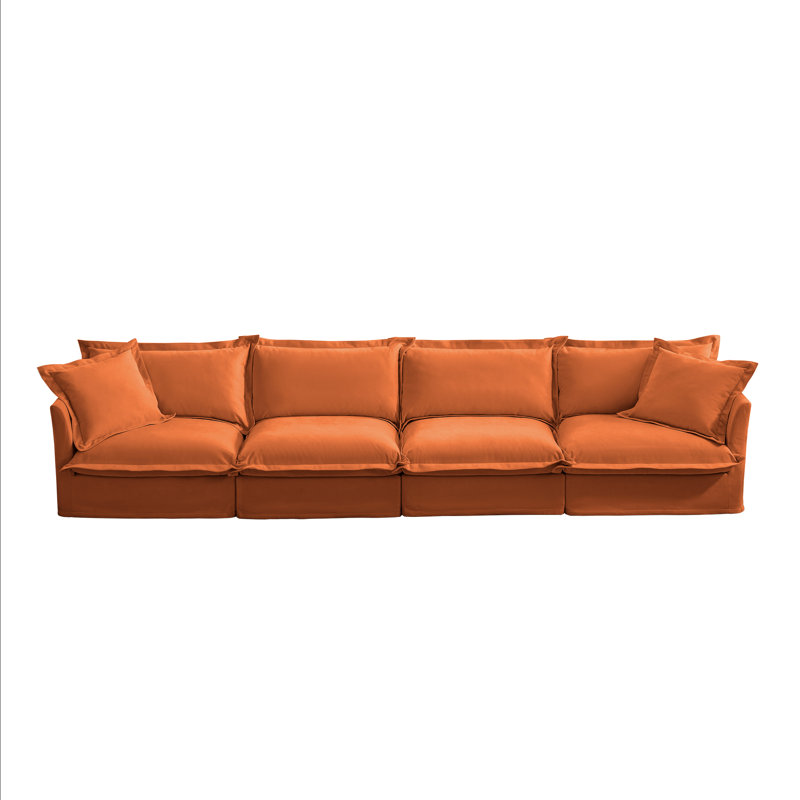 Canapé modulaire rembourré 4 places Denby