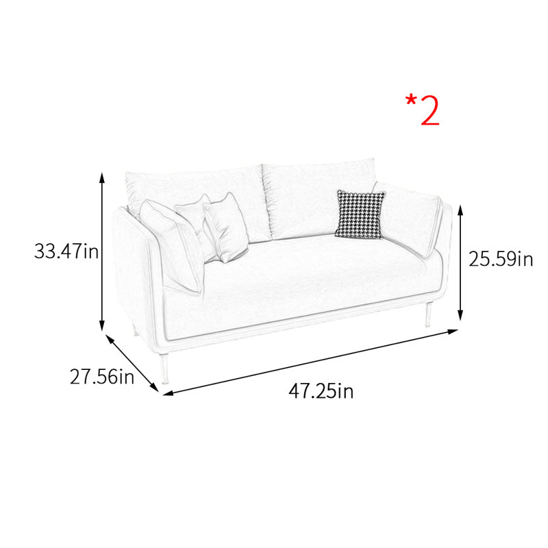 Banc de restaurant Design Sense. Banc de rangement, Orange, blanc cassé