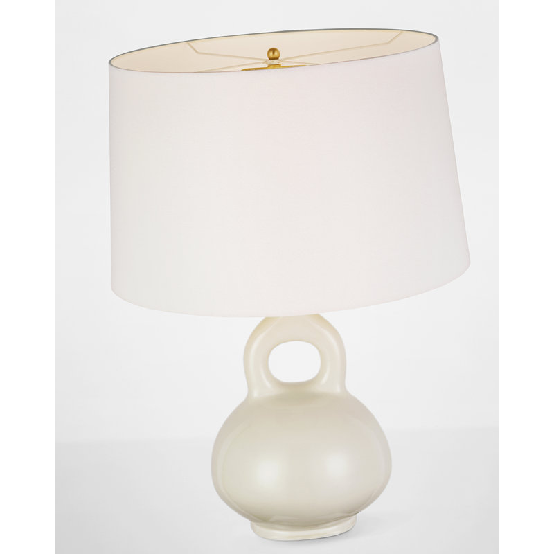 Lamu Table Lamp, Ivory