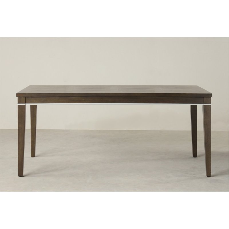 Wood Dining Table, Gray