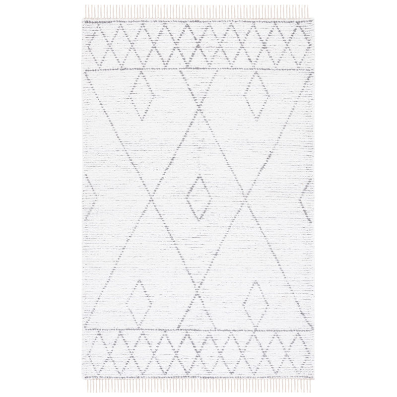 Tapis Casablanca 461 ivoire / gris Casablanca, Rectangle 8 pi x 10 pi