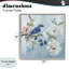 Giclée encadrée Blue Bird Tranquility, design par Nan-952755129-952755134
