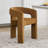 Modern Upholstered Barrel Dining Chairs-106872029