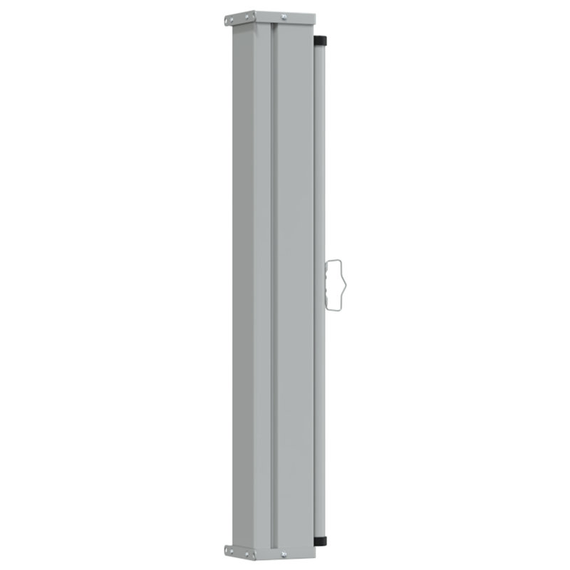 vidaXL Side Awning 100% polyester iron steel, 39.37" H x 118.11" W, Discontinued