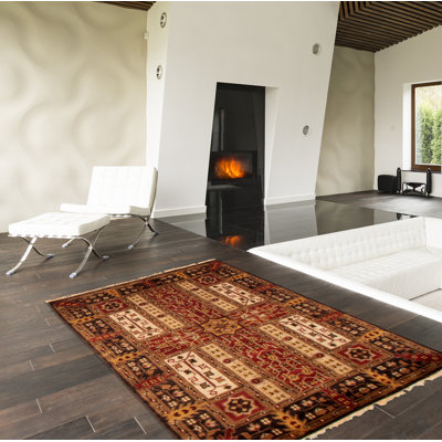 Crutcher Wool Oriental Indoor Rug