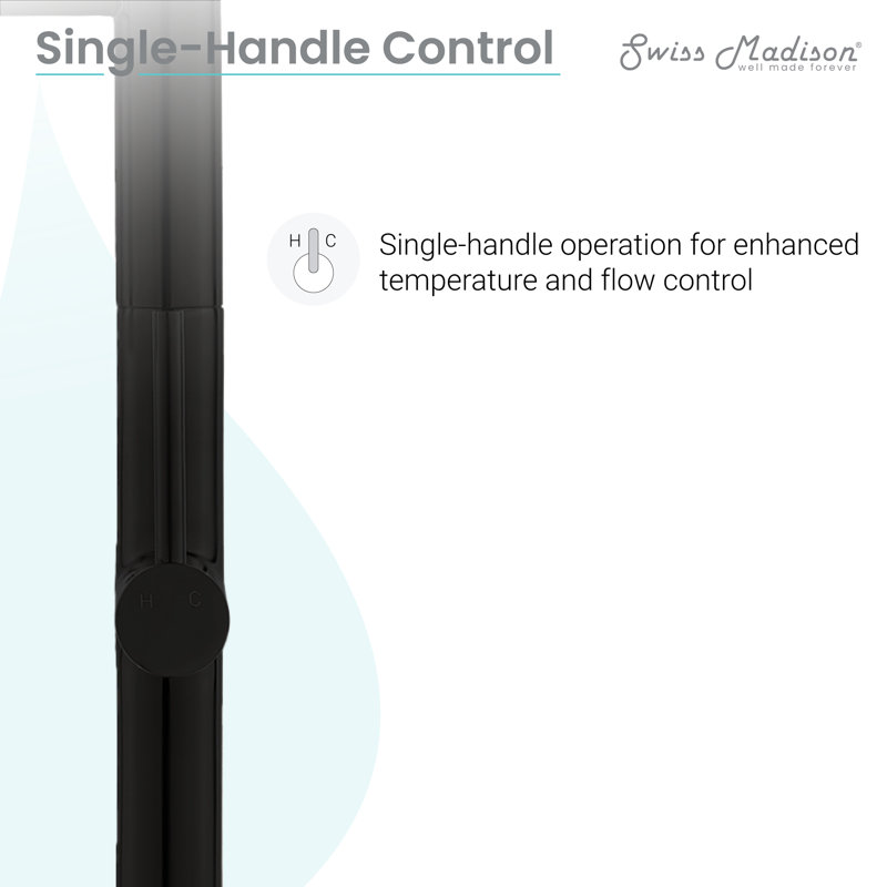 Chalet Single Handle, Pull-Down Kitchen Faucet, Matte Black